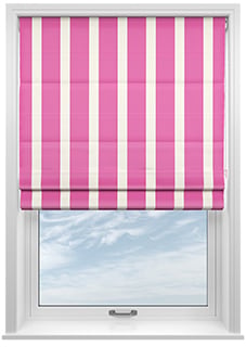 The British Stripe Co. Henry, Notting Hill No.1 - Roman Blind
